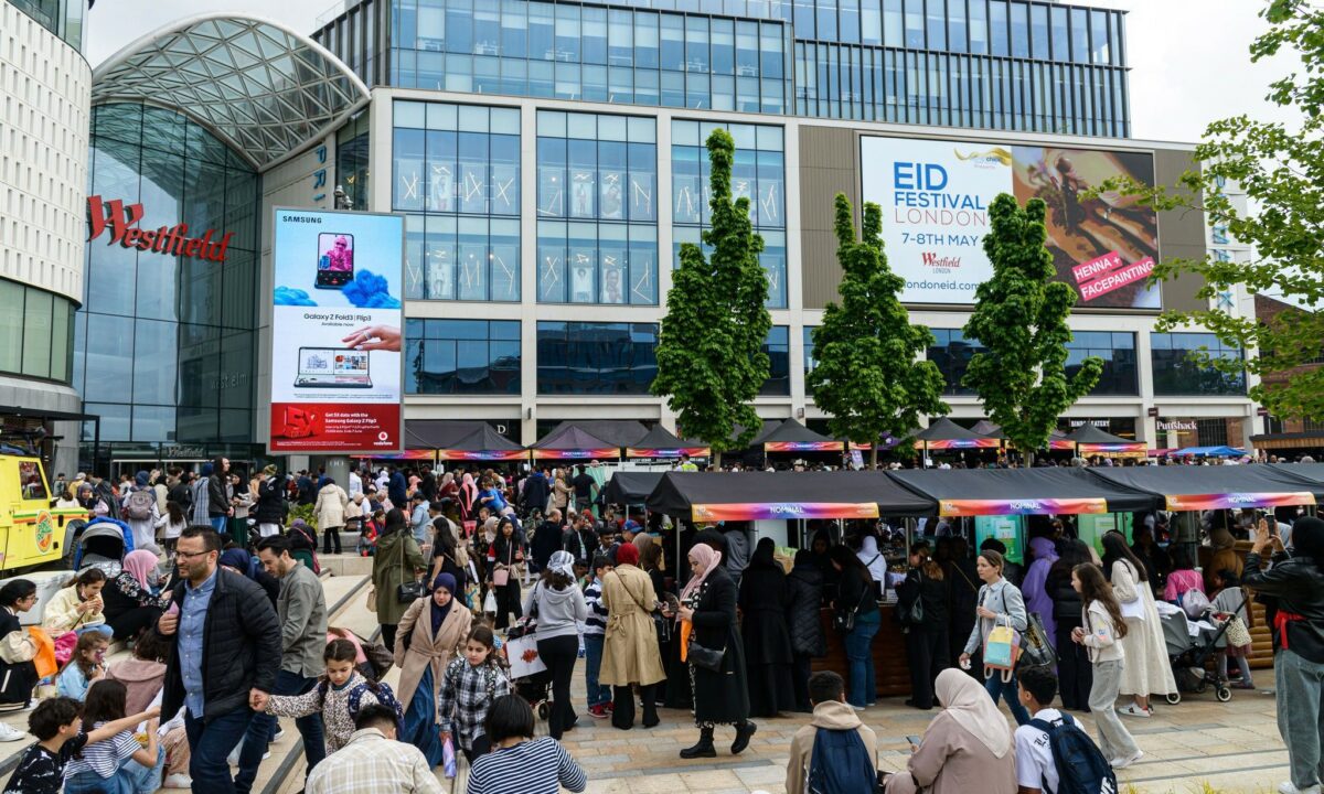 Eid Festival returned to Westfield London Retail Destination